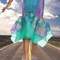 Kids Live Action Ariel Mermaid Costume Shimmery Princess Dress